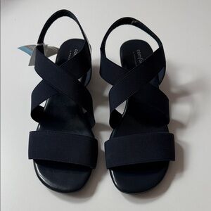 Navy blue Comfort Plus by Predictions Women's Sandals